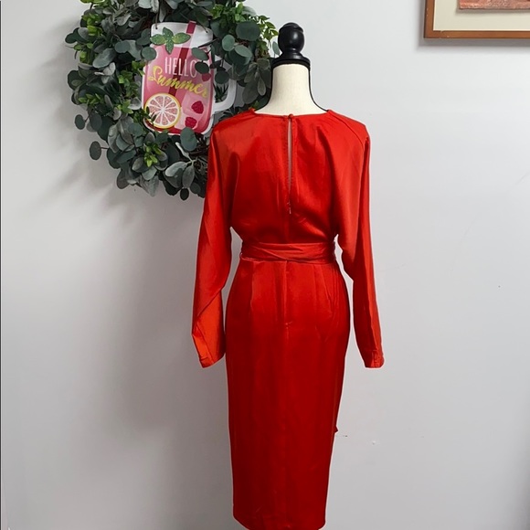 ASOS Red DRESS - Picture 3 of 7